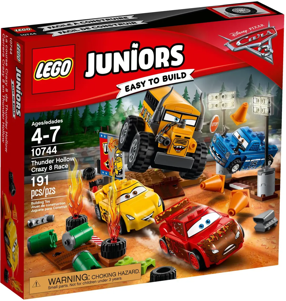 LEGO Juniors 10744 Thunder Hollow Crazy 8 Race set, image 2