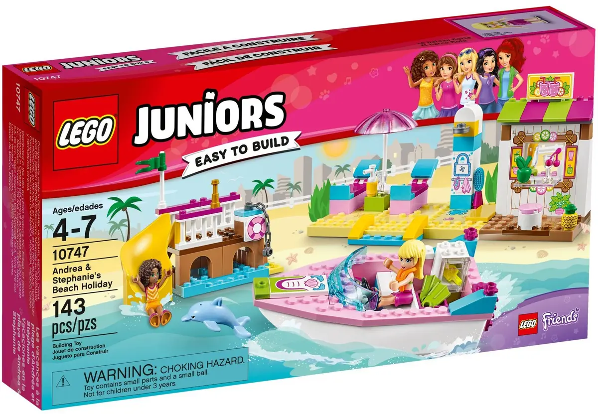 LEGO Juniors 10747 Andrea and Stephanie's Beach Holiday set, image 2