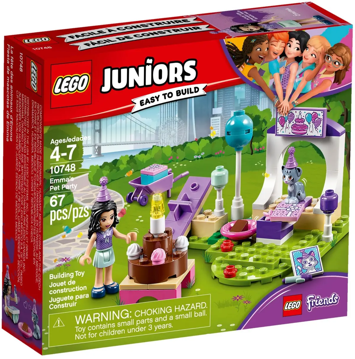 LEGO Juniors 10748 Emma's Pet Party set, image 2
