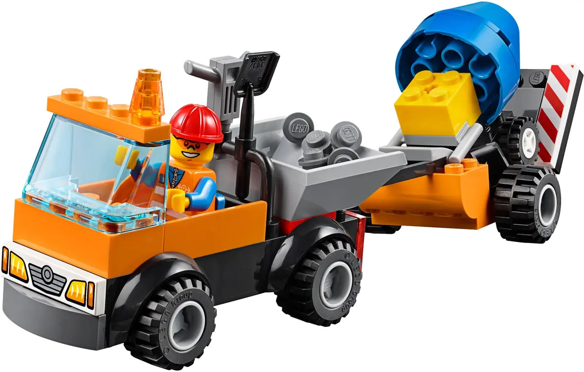 LEGO Juniors 10750 Road Repair Truck set, image 3
