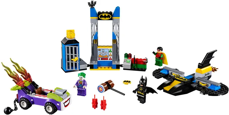LEGO Juniors 10753 The Joker Batcave Attack set