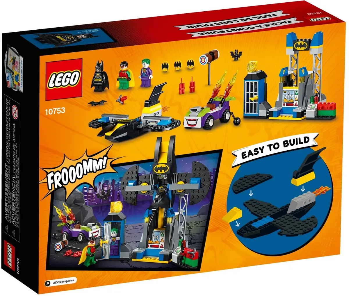 LEGO Juniors 10753 The Joker Batcave Attack set, image 5