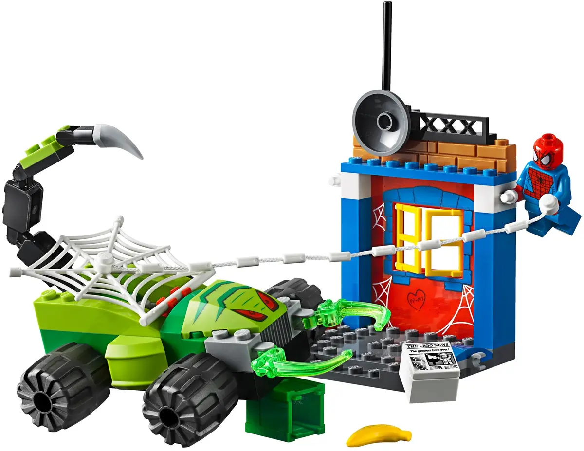 LEGO Juniors 10754 Spider-Man vs. Scorpion Street Showdown set, image 6