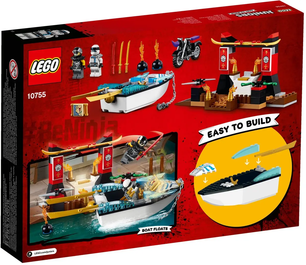 LEGO Juniors 10755 Zane's Ninja Boat Pursuit set, image 3
