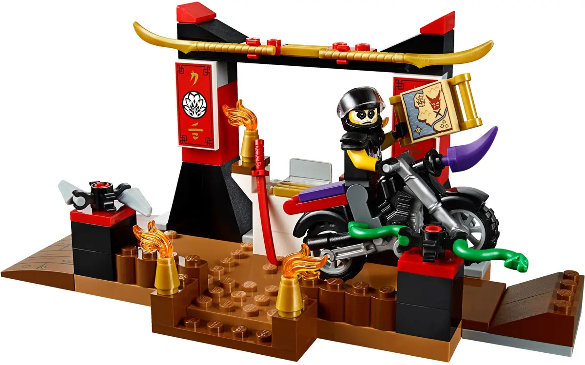 LEGO Juniors 10755 Zane's Ninja Boat Pursuit set, image 4
