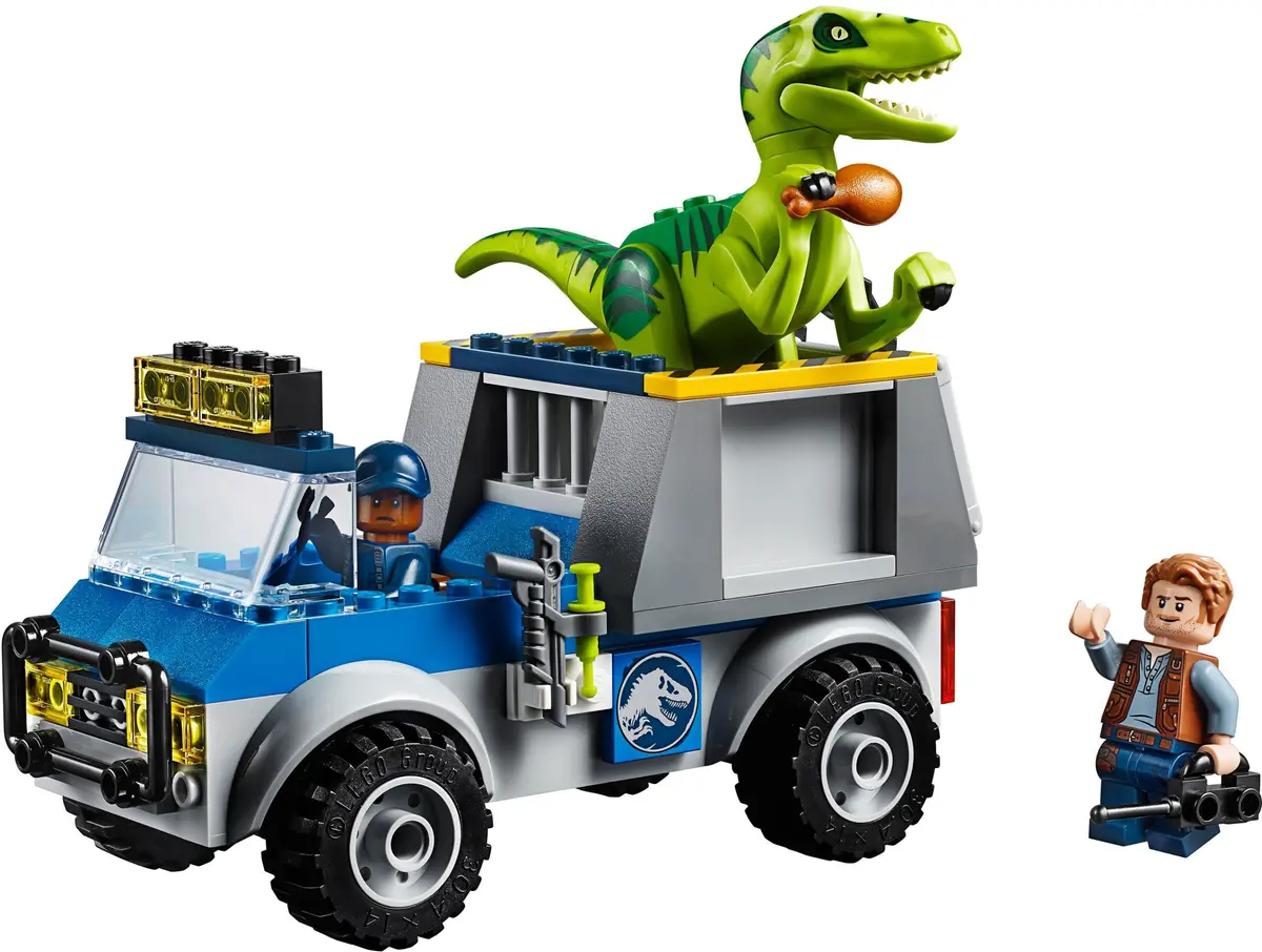 LEGO Juniors 10757 Raptor Rescue Truck set, image 3