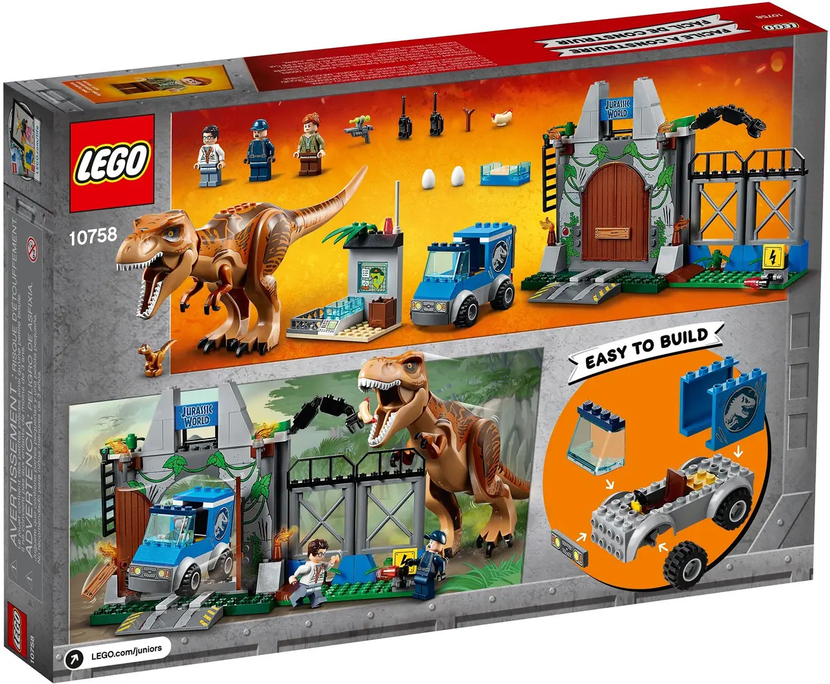 LEGO Juniors 10758 T. rex Breakout set, image 5