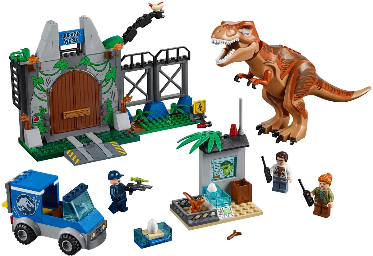 LEGO Juniors 10758 T. rex Breakout set