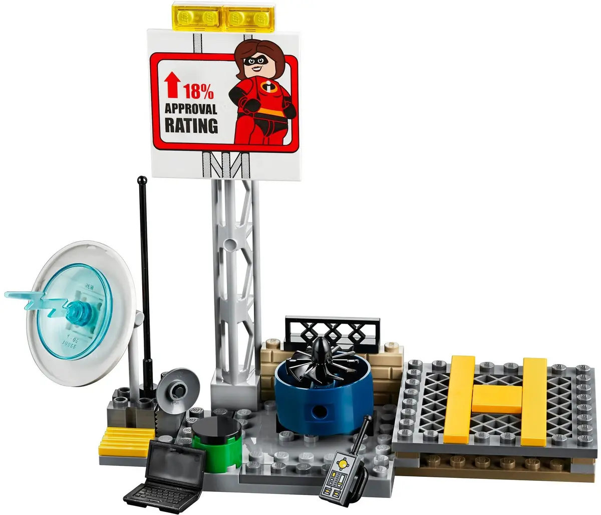 LEGO Juniors 10759 Elastigirl's Rooftop Pursuit set, image 4