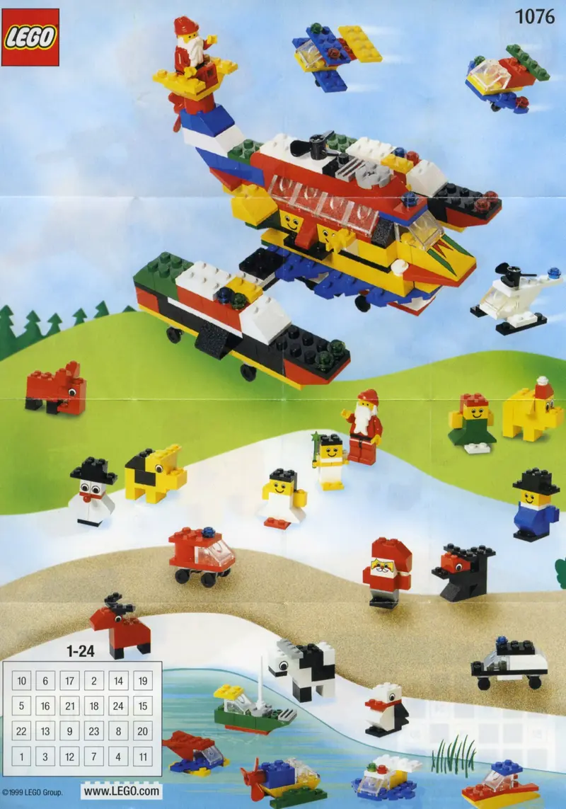 LEGO Basic 1076 Advent Calendar set