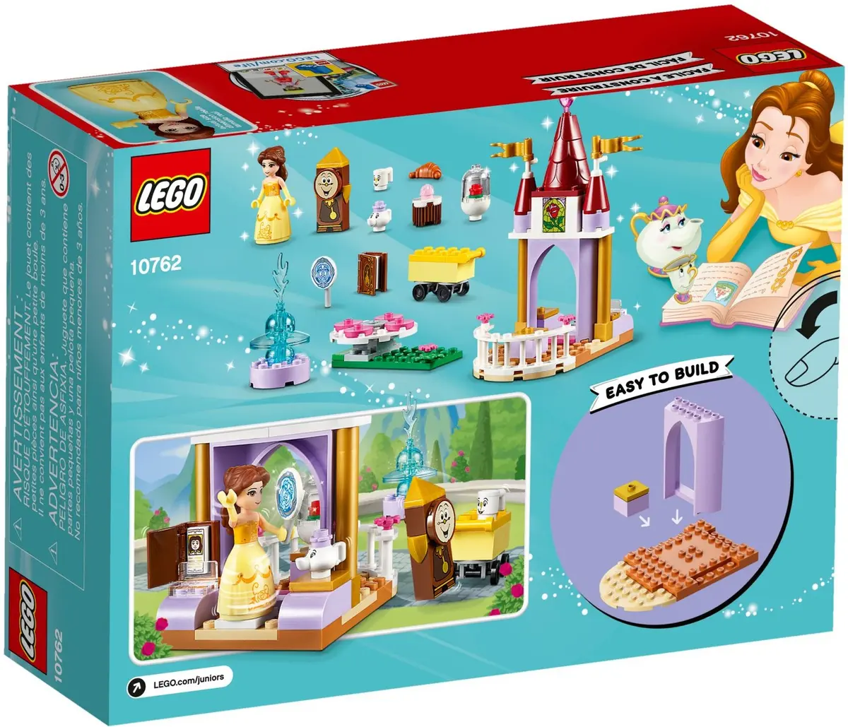 LEGO Juniors 10762 Belle's Story Time set, image 4
