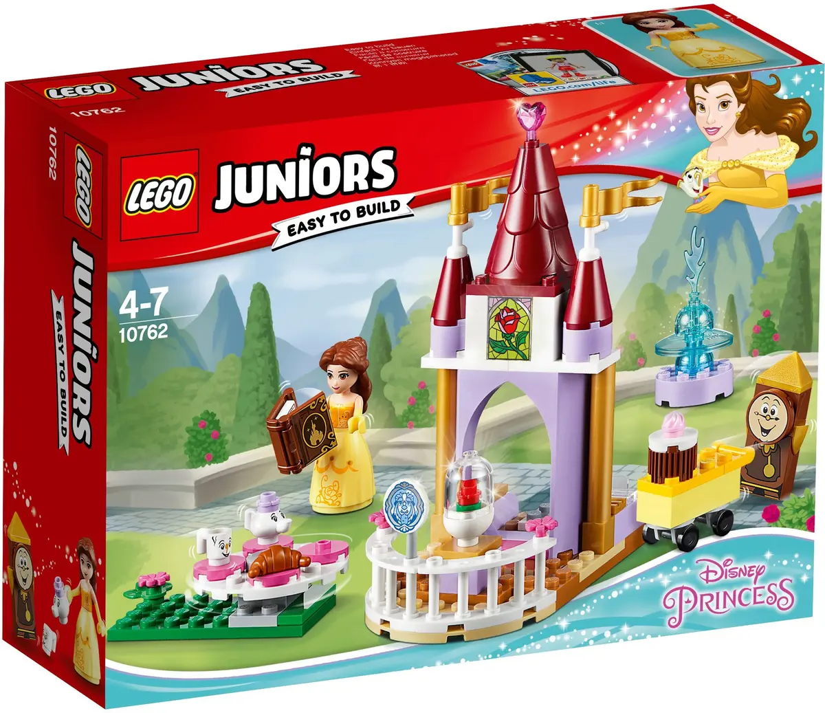 LEGO Juniors 10762 Belle's Story Time set, image 2