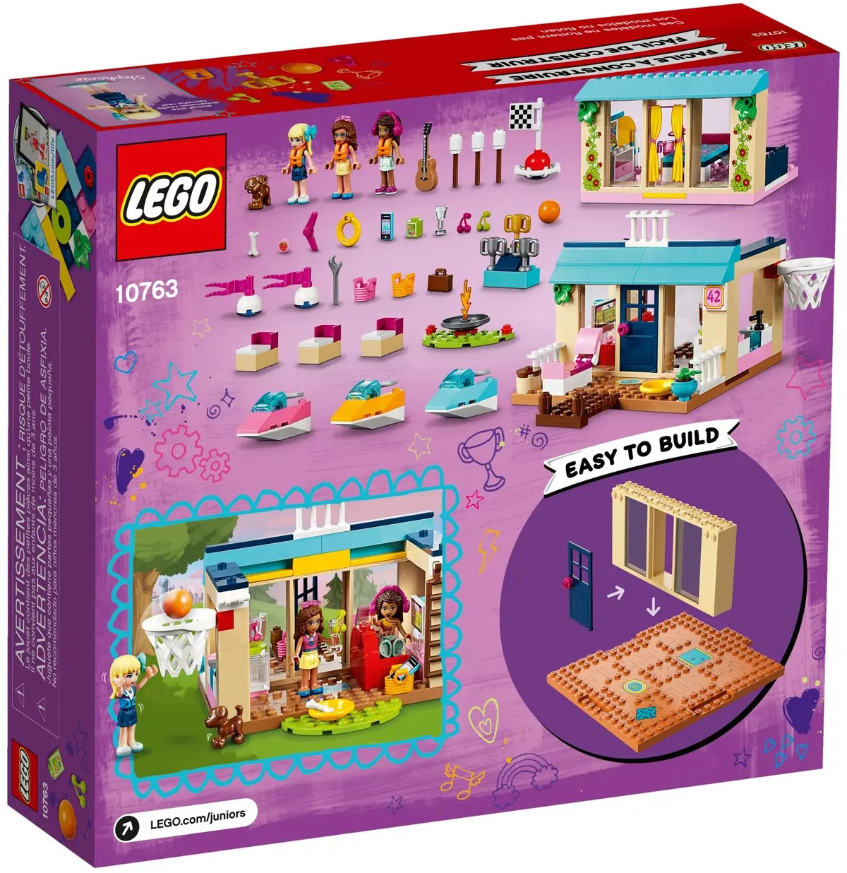 LEGO Juniors 10763 Stephanie's Lakeside House set, image 5