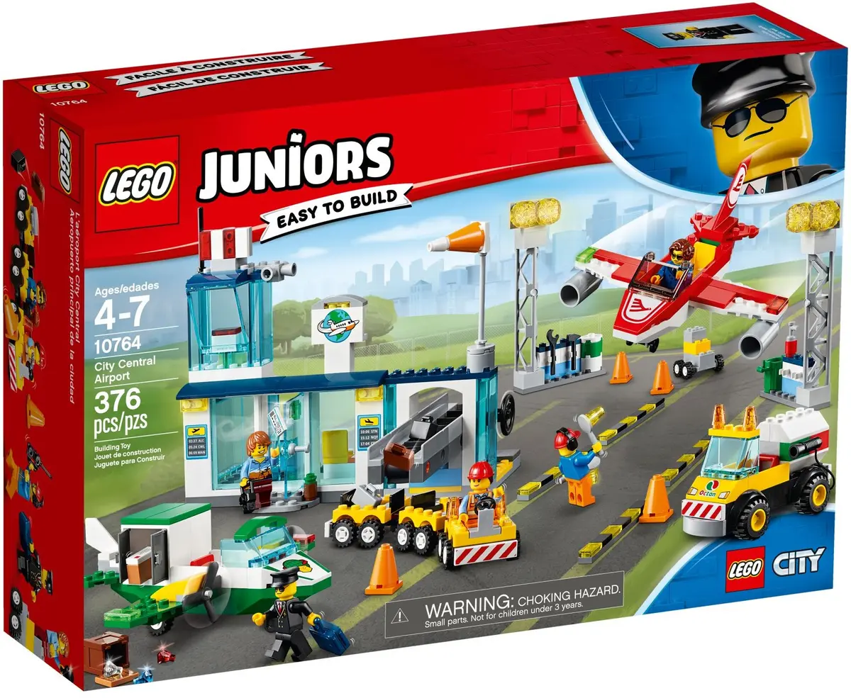 LEGO Juniors 10764 City Central Airport set, image 2