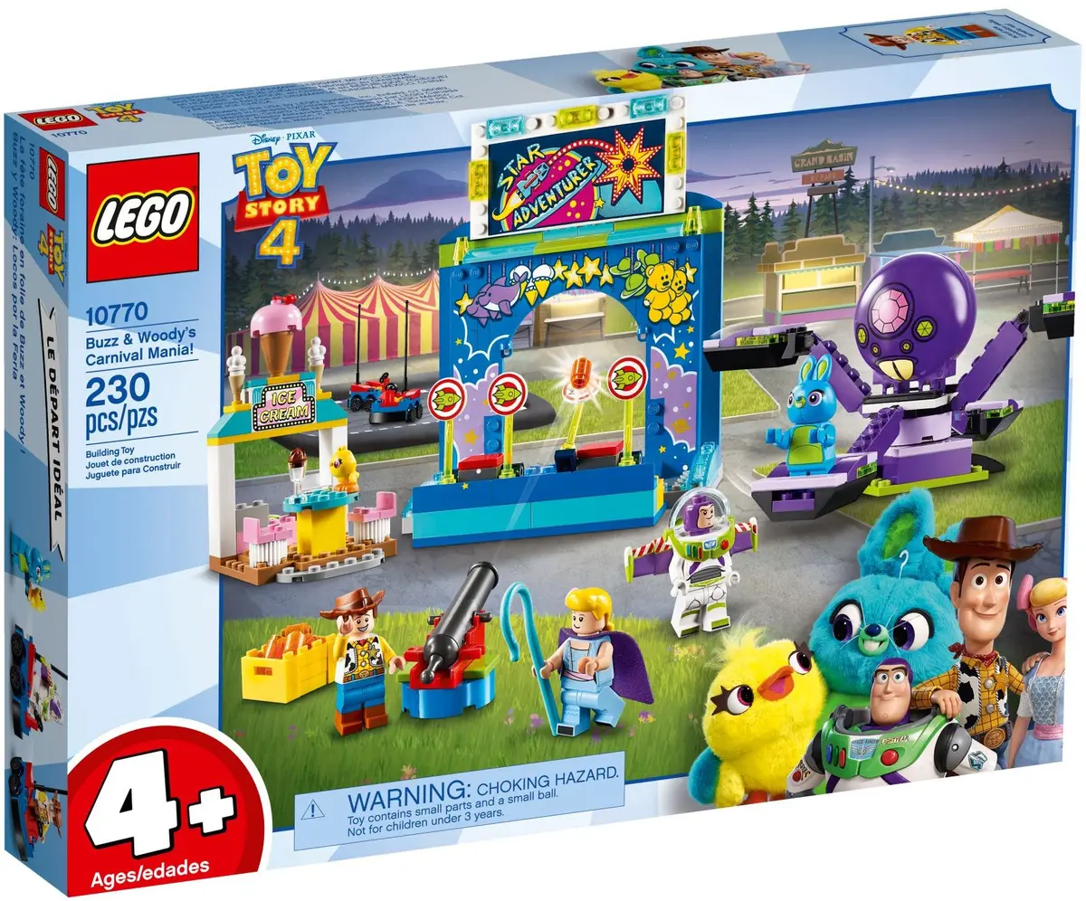 LEGO Disney 10770 Buzz & Woody's Carnival Mania! set, image 2