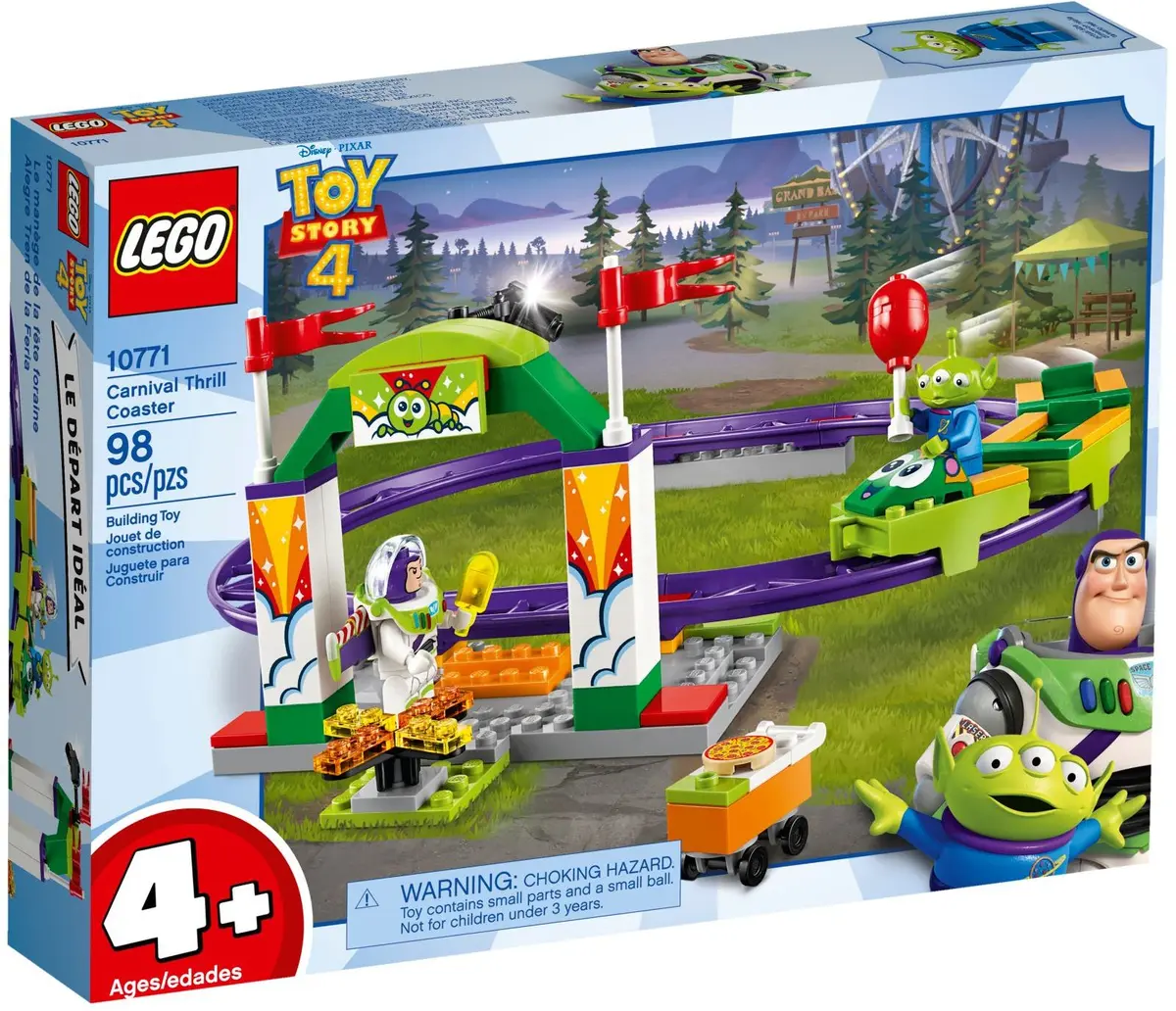 LEGO Disney 10771 Carnival Thrill Coaster set, image 2