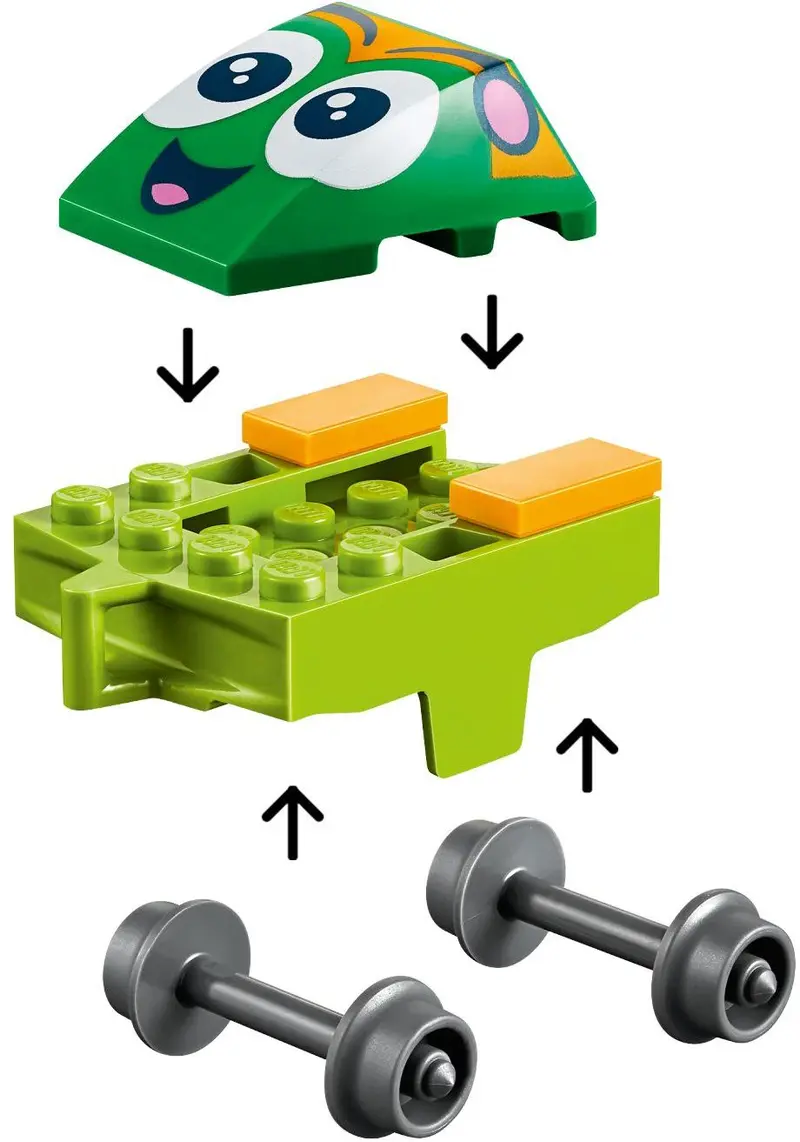 LEGO Disney 10771 Carnival Thrill Coaster set, image 4