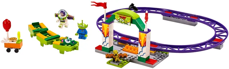 LEGO Disney 10771 Carnival Thrill Coaster set
