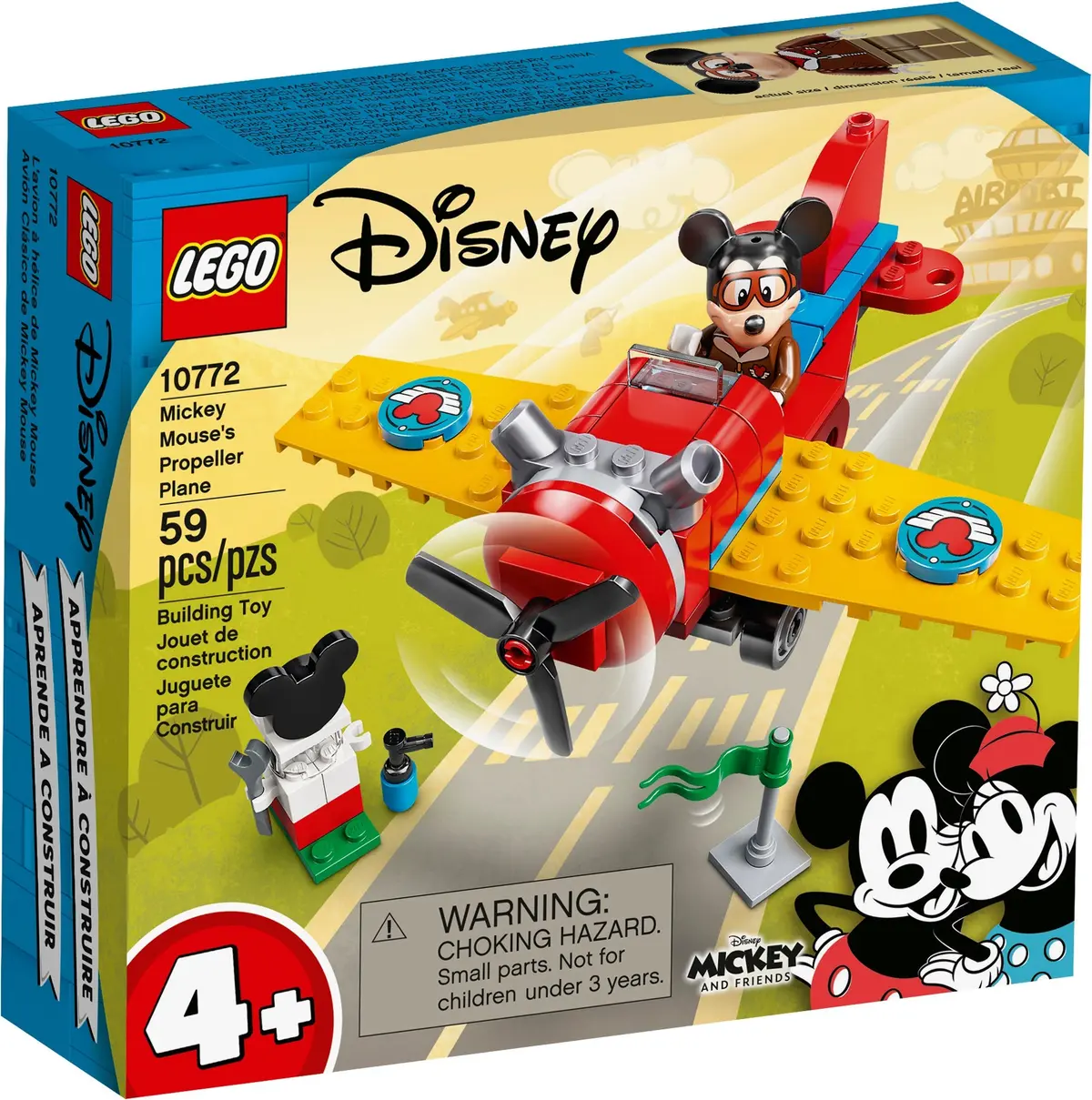 LEGO Disney 10772 Mickey Mouse's Propeller Plane set, image 2