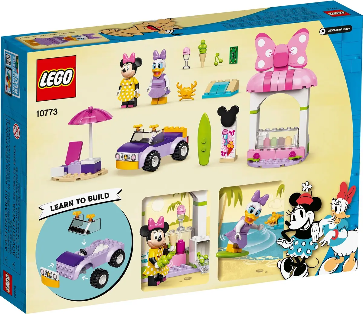 LEGO Disney 10773 Minnie Mouse's Ice Cream Shop set, image 9