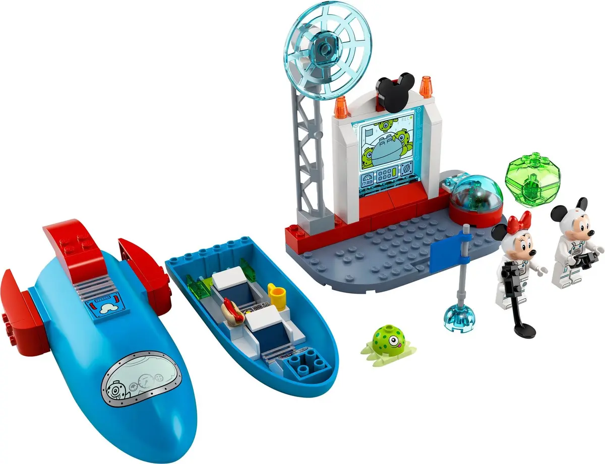LEGO Disney 10774 Mickey Mouse & Minnie Mouse's Space Rocket set, image 4