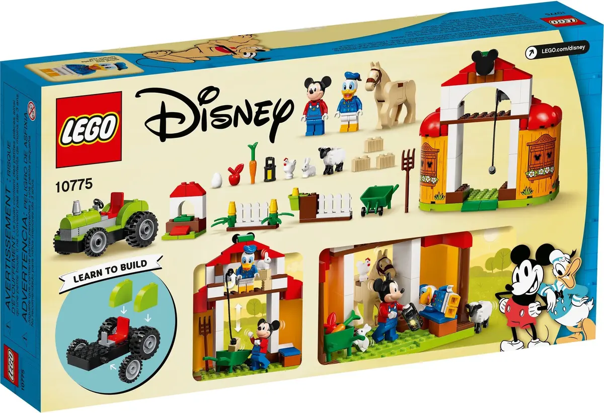 LEGO Disney 10775 Mickey Mouse & Donald Duck's Farm set, image 9