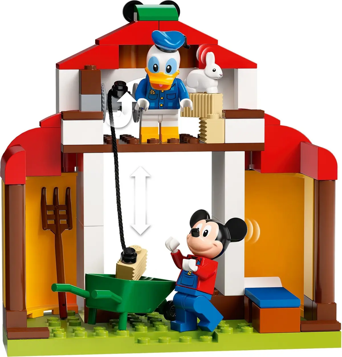 LEGO Disney 10775 Mickey Mouse & Donald Duck's Farm set, image 7