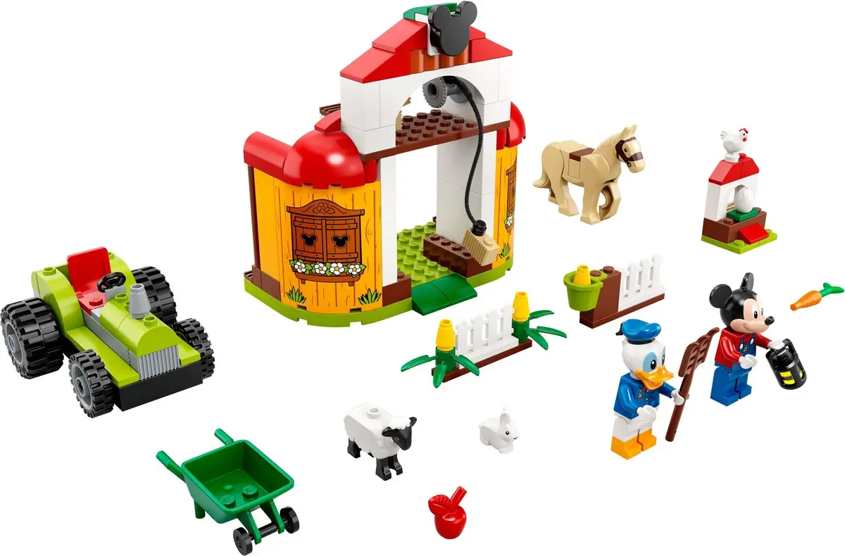 LEGO Disney 10775 Mickey Mouse & Donald Duck's Farm set, image 4
