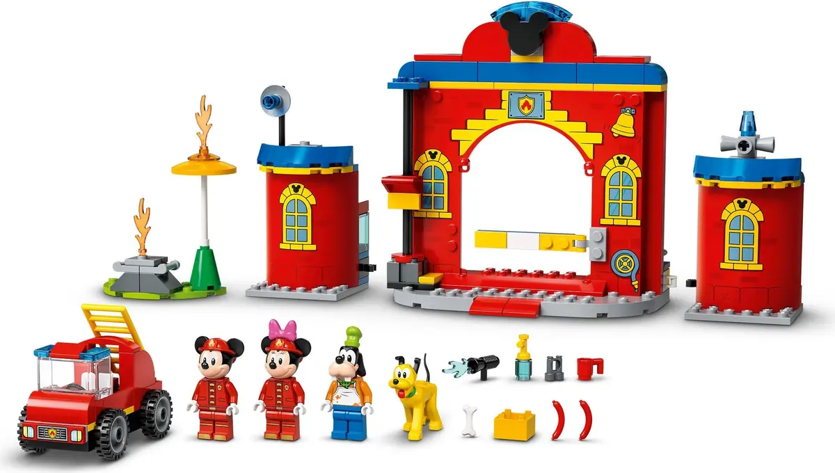 LEGO Disney 10776 Mickey & Friends Fire Truck & Station set, image 4
