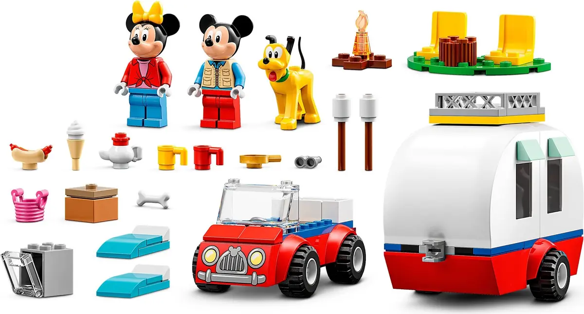 LEGO Disney 10777 Mickey and Minnie's Camping Trip set, image 3