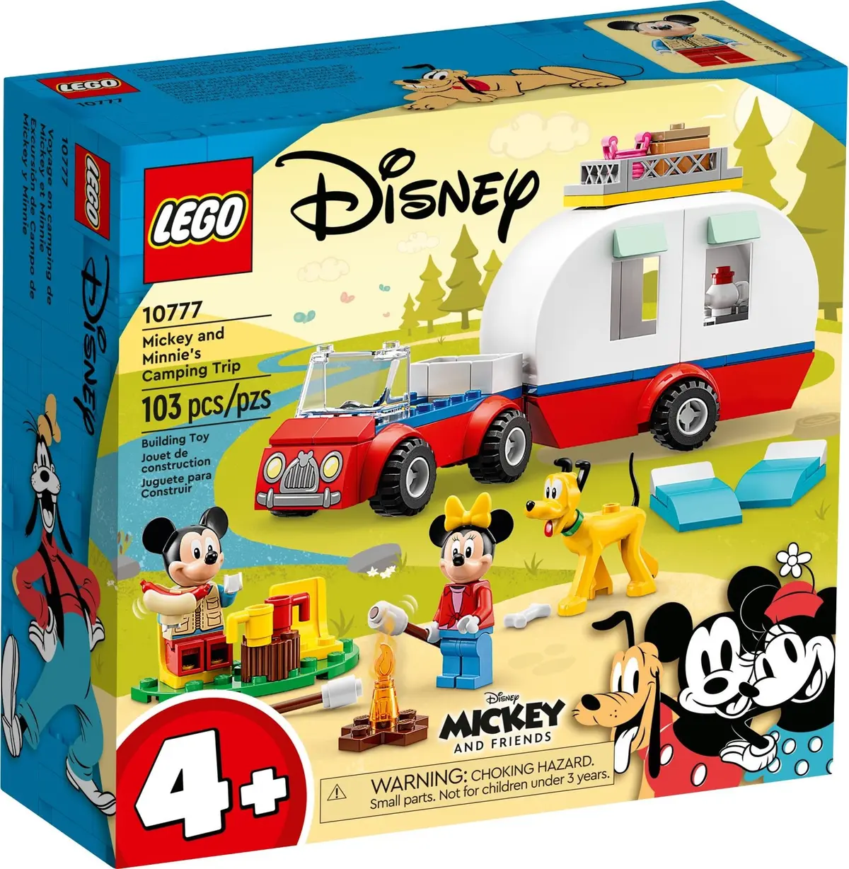 LEGO Disney 10777 Mickey and Minnie's Camping Trip set, image 2