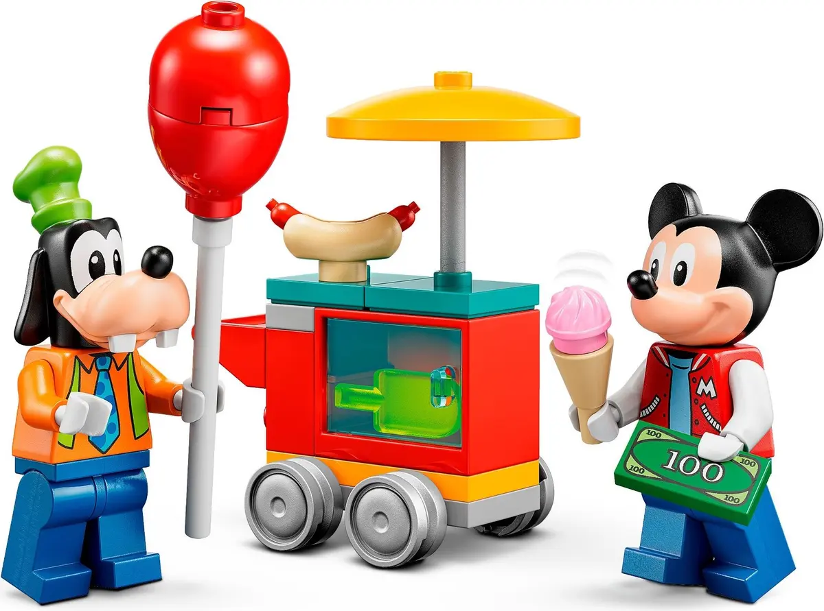 LEGO Disney 10778 Mickey, Minnie and Goofy's Fairground Fun set, image 5