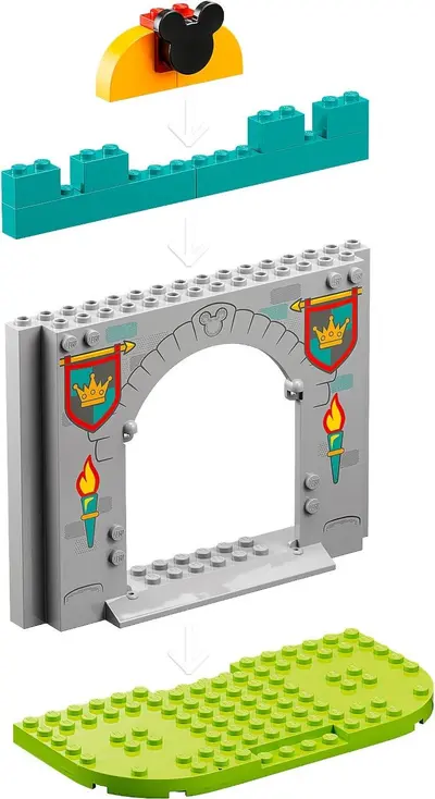 LEGO Disney 10780 Mickey and Friends Castle Defenders set, image 6