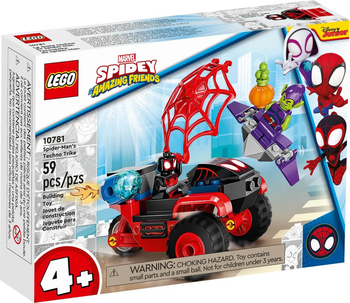 LEGO Marvel Super Heroes 10781 Spider-Man's Techno Trike set, image 2