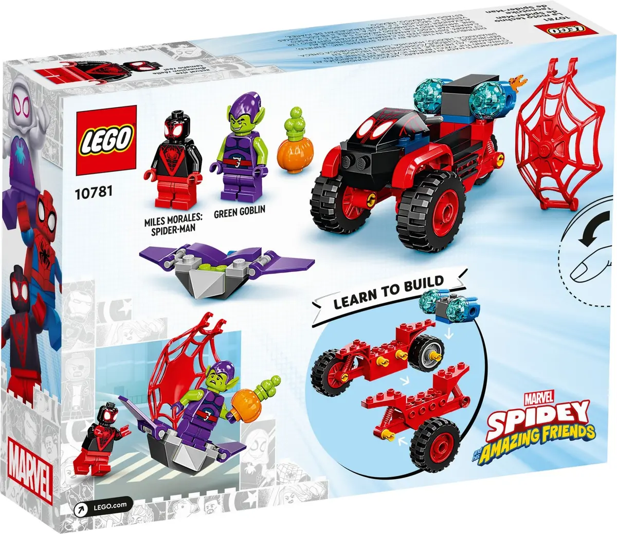 LEGO Marvel Super Heroes 10781 Spider-Man's Techno Trike set, image 6