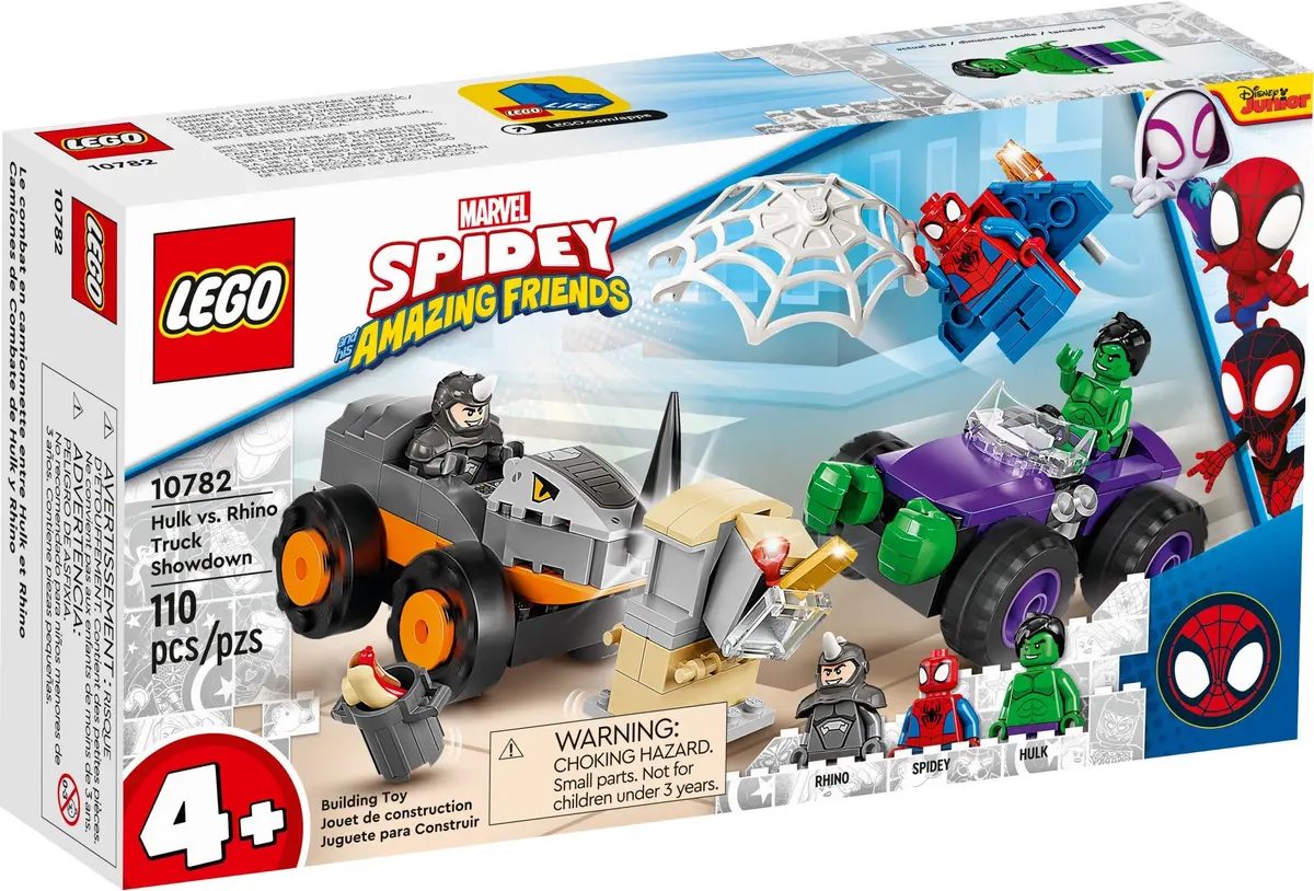 LEGO Marvel Super Heroes 10782 Hulk vs. Rhino Truck Showdown set, image 2