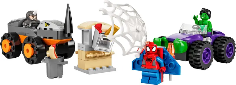 LEGO Marvel Super Heroes 10782 Hulk vs. Rhino Truck Showdown set