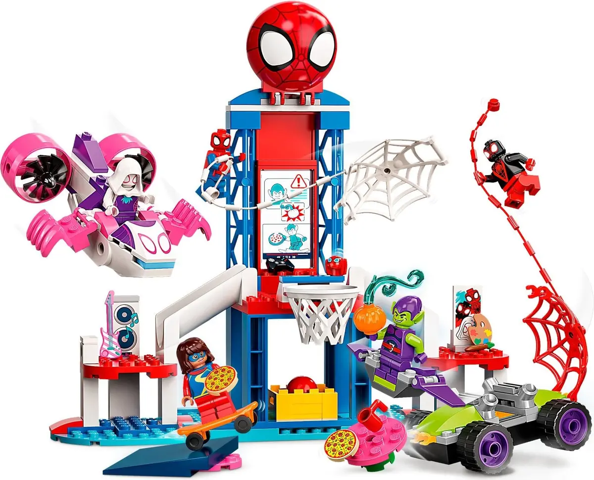 LEGO Marvel Super Heroes 10784 Spider-Man Webquarters Hangout set, image 5