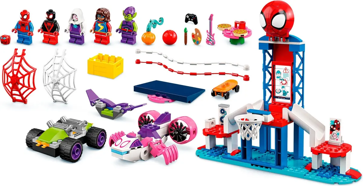 LEGO Marvel Super Heroes 10784 Spider-Man Webquarters Hangout set, image 4
