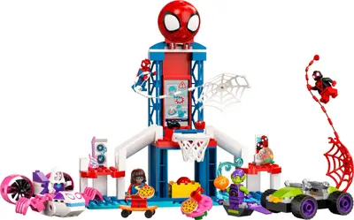 LEGO Marvel Super Heroes 10784 Spider-Man Webquarters Hangout set