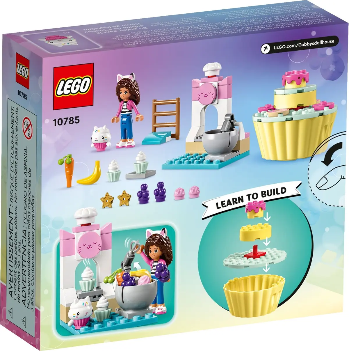 LEGO Gabby's Dollhouse 10785 Bakey with Cakey Fun set, image 5