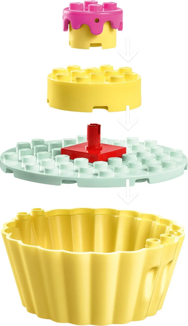 LEGO Gabby's Dollhouse 10785 Bakey with Cakey Fun set, image 4
