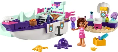 LEGO Gabby's Dollhouse 10786 Gabby & MerCat's Ship & Spa set
