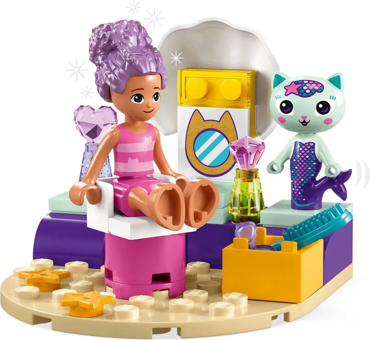 LEGO Gabby's Dollhouse 10786 Gabby & MerCat's Ship & Spa set, image 4