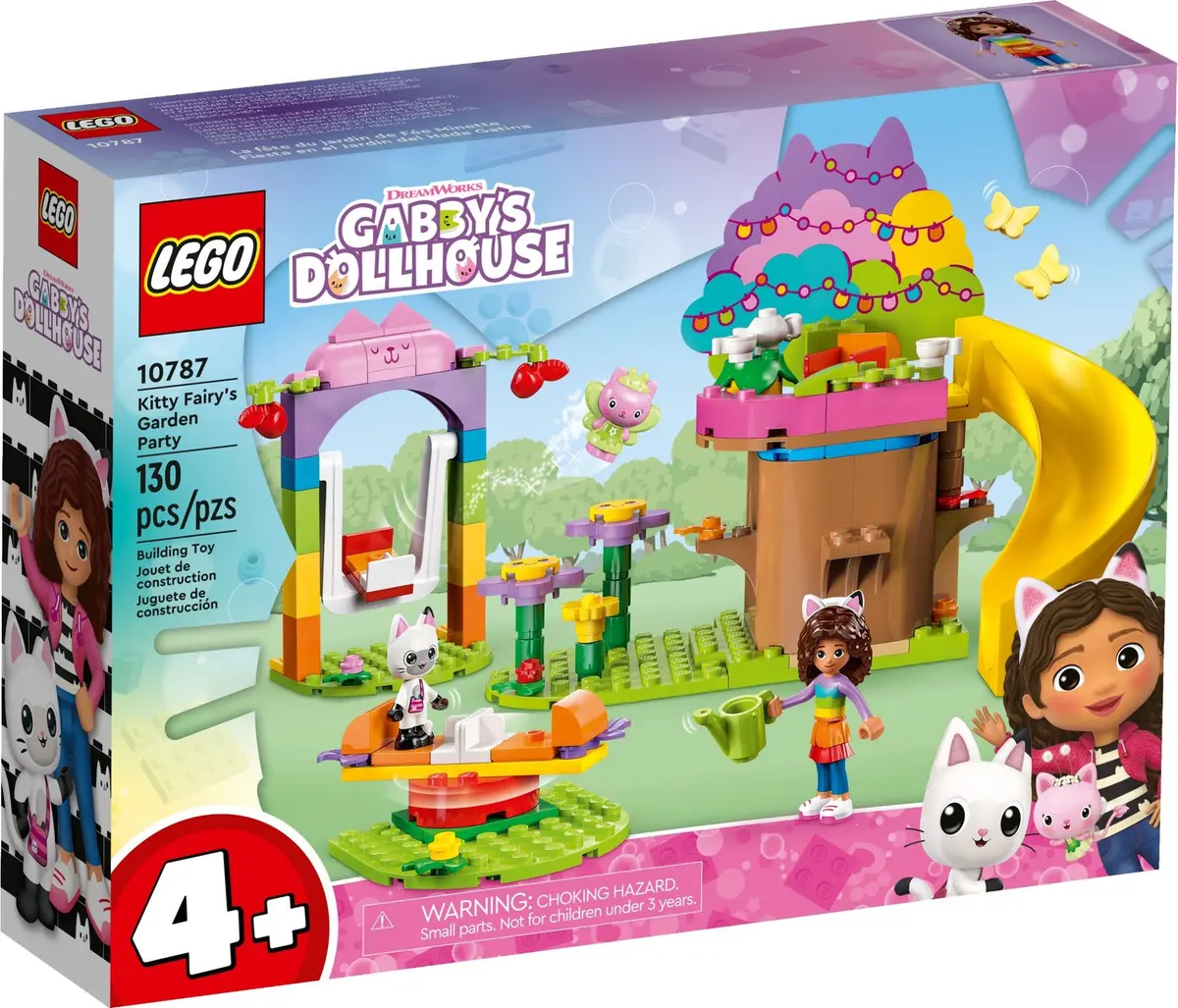 LEGO Gabby's Dollhouse 10787 Kitty Fairy's Garden Party set, image 2