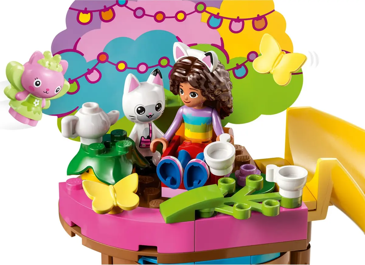 LEGO Gabby's Dollhouse 10787 Kitty Fairy's Garden Party set, image 4