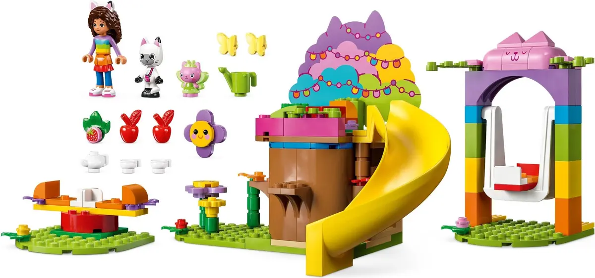LEGO Gabby's Dollhouse 10787 Kitty Fairy's Garden Party set, image 5