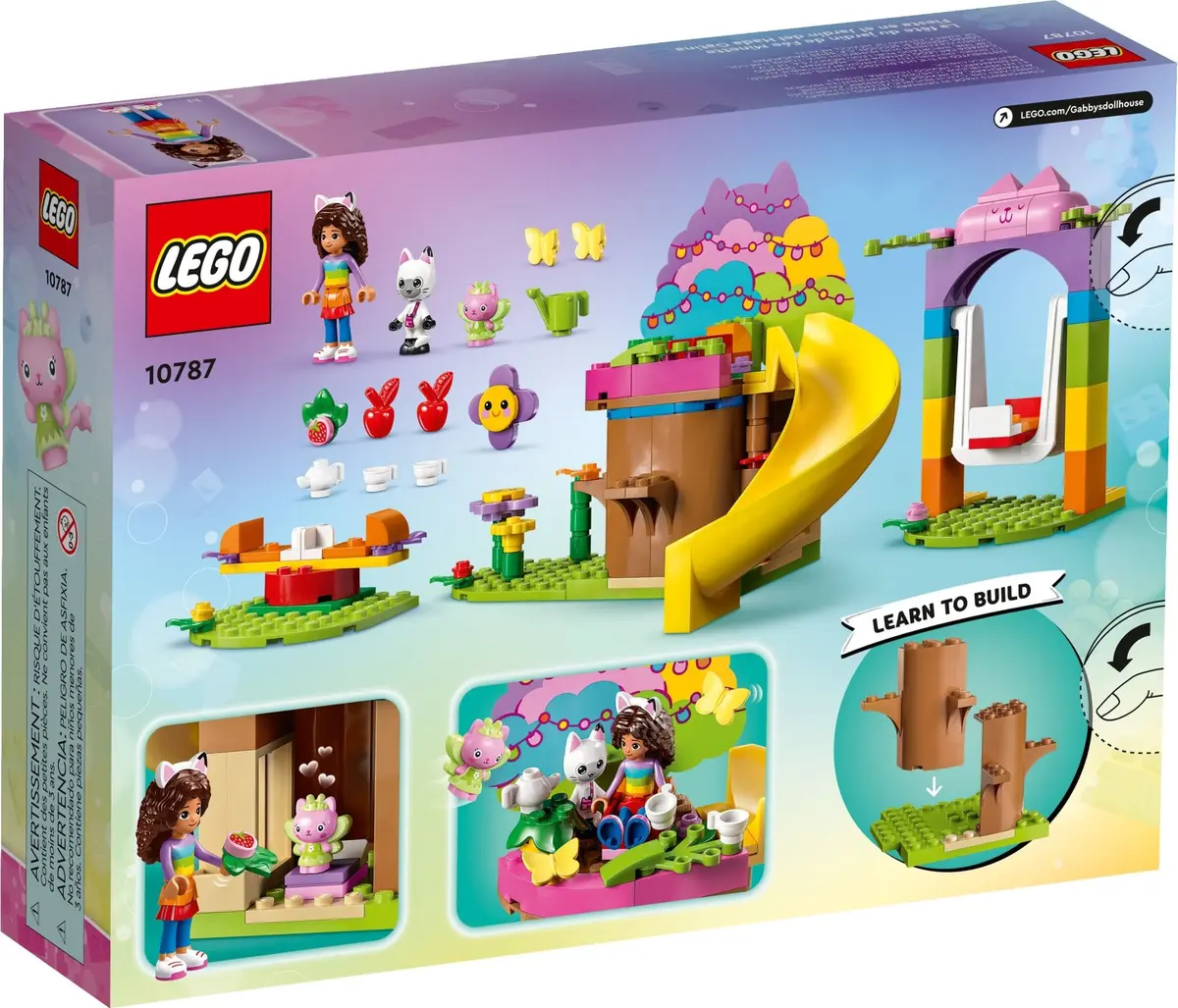 LEGO Gabby's Dollhouse 10787 Kitty Fairy's Garden Party set, image 6