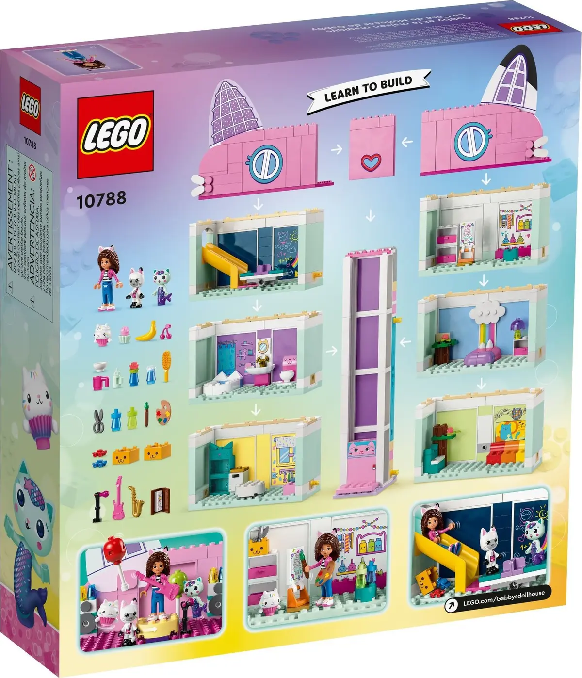 LEGO Gabby's Dollhouse 10788 Gabby's Dollhouse set, image 6