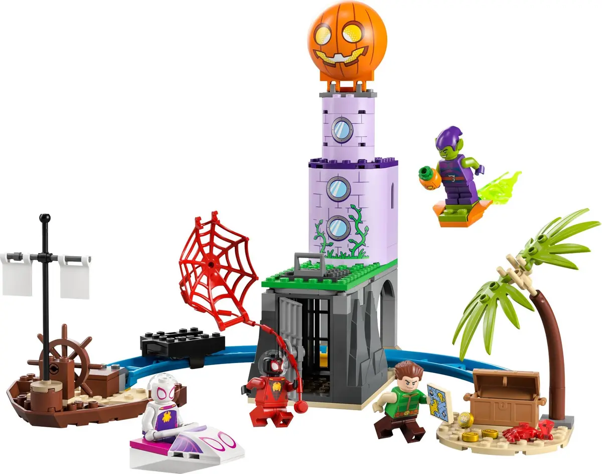 LEGO Marvel Super Heroes 10790 Team Spidey at Green Goblin's Lighthouse set